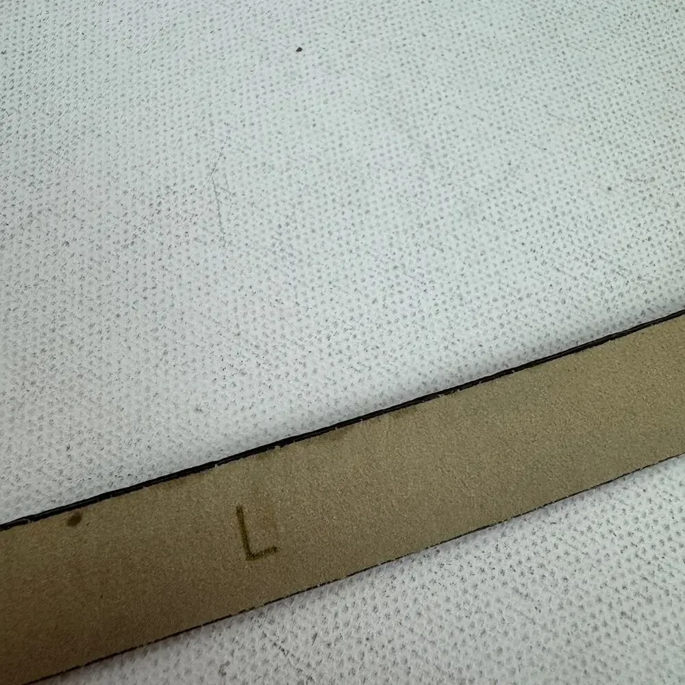 VTG Citi by Yansel Fugel Leather Skinny Belt